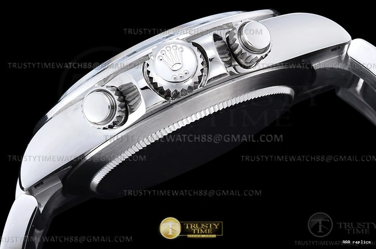 Aaa fake watches Stk ROLDYT0441C SH4130 904L SS 116520 Wht Daytona – QF SS 1101